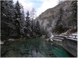 Pri Rosu - The Lower Peričnik waterfall